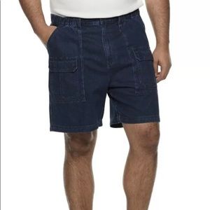 Croft & Barrow Relaxed Fit  Elastic Cargo Shorts,